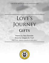 Gifts SSA choral sheet music cover